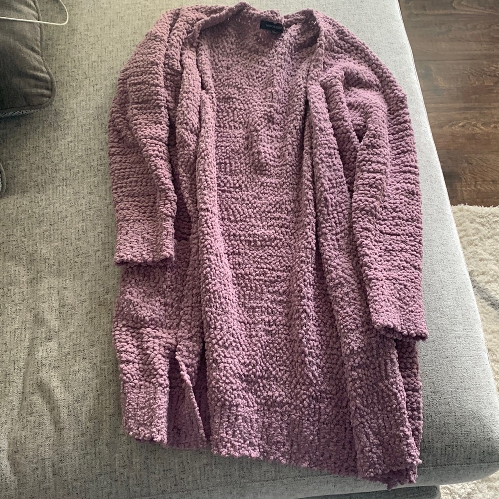 Purple cardigan size XL